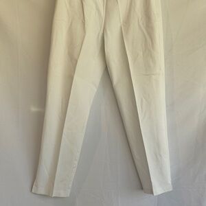 Eileen Fisher White Straight Leg Pants 🤍